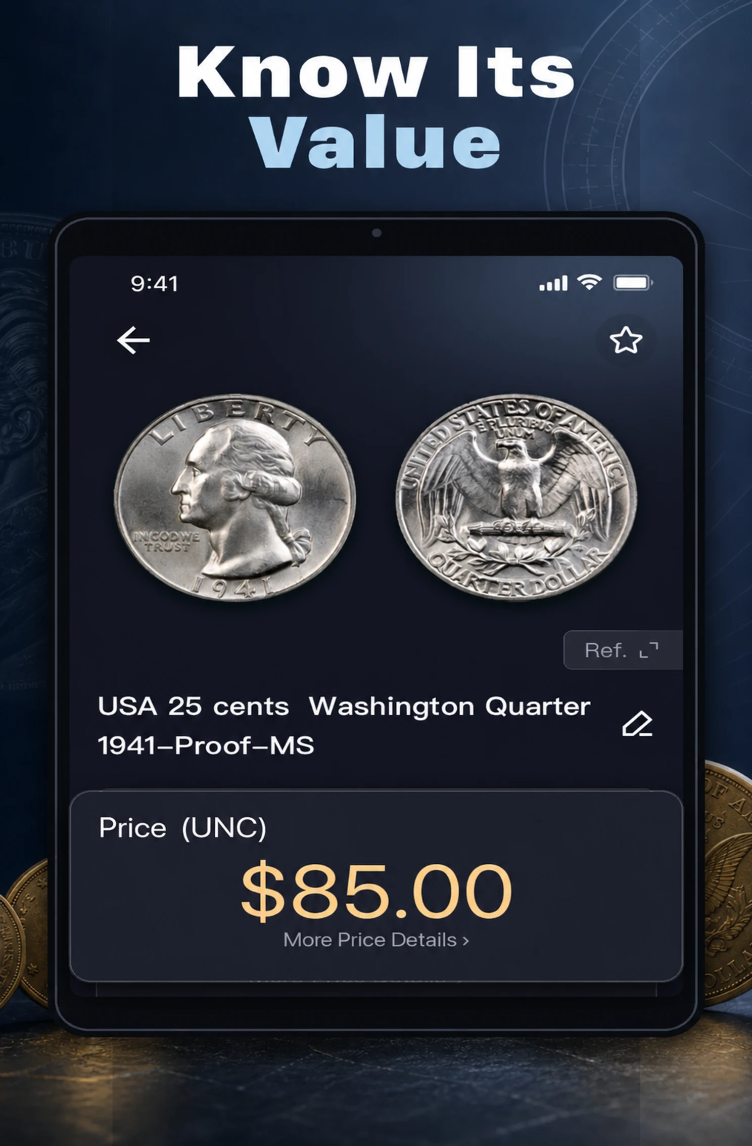 HeriBase: AI Coin Identifier screenshot